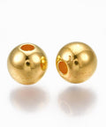 CCB Plastic Beads, Round, Golden, 5.5-6x5mm, Hole: 1.8mm CCB Plastic Beads, Round, Golden, 5.5-6x5mm, Hole: 1.8mm