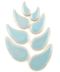 Ceramic Raindrop Mosaic Tiles – Mixed Sizes Ceramic Raindrop Mosaic Tiles – Mixed Sizes