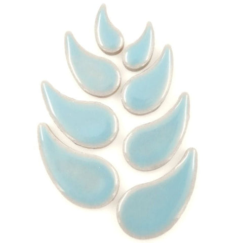 Ceramic Raindrop Mosaic Tiles – Mixed Sizes Ceramic Raindrop Mosaic Tiles – Mixed Sizes