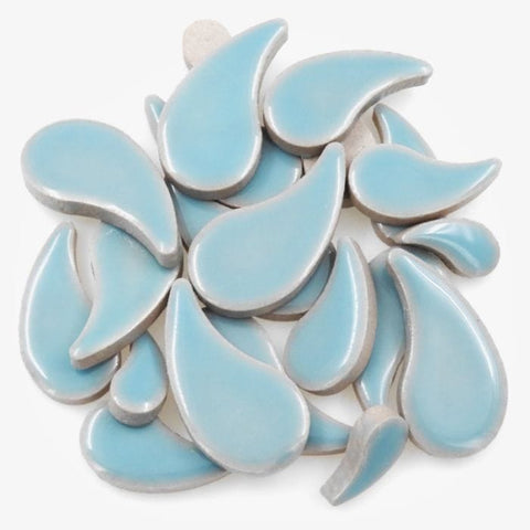 Ceramic Raindrop Mosaic Tiles – Mixed Sizes Ceramic Raindrop Mosaic Tiles – Mixed Sizes
