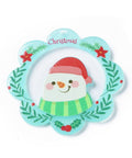 SNOWMAN 37x37x2.5mm Hole 1mm Christmas Acrylic Pendants & Charms Christmas Acrylic Pendants & Charms