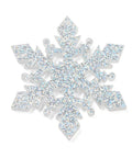 Christmas Acrylic Pendants, Silver, Snowflake, 39x49mm Christmas Acrylic Pendants, Silver, Snowflake, 39x49mm