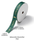 GREEN Christmas Grosgrain Ribbon – Flat Polyester Hot Stamping Ribbon, Merry Christmas print, 5/8" (16.5mm) Christmas Grosgrain Ribbon – Flat Polyester Hot Stamping Ribbon, Merry Christmas print, 5/8" (16.5mm)