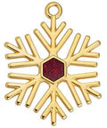 Christmas Snowflake Pendant, 33x43mm Christmas Snowflake Pendant, 33x43mm