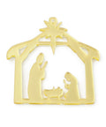 Christmas Theme Acrylic Pendants, Nativity, 50x48.5mm Christmas Theme Acrylic Pendants, Nativity, 50x48.5mm