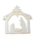 Christmas Theme Acrylic Pendants, Nativity, 50x48.5mm Christmas Theme Acrylic Pendants, Nativity, 50x48.5mm