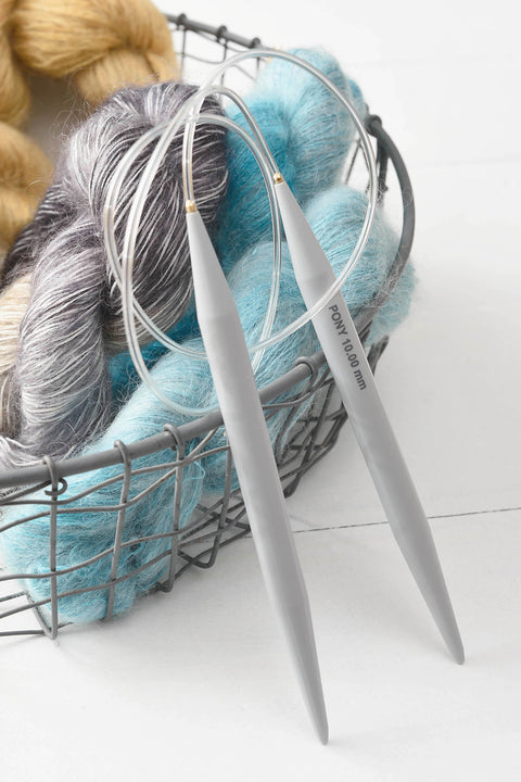 80cmx12mm ABS Tubular Classic circular knitting pins 80cm long Classic circular knitting pins 80cm long