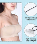 Clear Bra Straps – Invisible Non-Slip Adjustable Transparent Shoulder Straps for Women’s Strapless Bras Clear Bra Straps – Invisible Non-Slip Adjustable Transparent Shoulder Straps for Women’s Strapless Bras