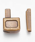 ANTIQUE BRONZE Clothing Accessories, Zinc Alloy Zipper Repair Accessories Insert Box and Pin Fix Retainer Clothing Accessories, Zinc Alloy Zipper Repair Accessories Insert Box and Pin Fix Retainer