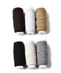 COLOR SET 1 Colors Round Polyester Ultra-Thin Elastic Thread for Sewing Machines, DIY Clothing Elastic Bottom Line String Colors Round Polyester Ultra-Thin Elastic Thread for Sewing Machines, DIY Clothing Elastic Bottom Line String