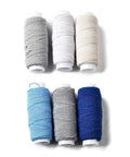 COLOR SET 3 Colors Round Polyester Ultra-Thin Elastic Thread for Sewing Machines, DIY Clothing Elastic Bottom Line String Colors Round Polyester Ultra-Thin Elastic Thread for Sewing Machines, DIY Clothing Elastic Bottom Line String