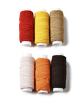COLOR SET 4 Colors Round Polyester Ultra-Thin Elastic Thread for Sewing Machines, DIY Clothing Elastic Bottom Line String Colors Round Polyester Ultra-Thin Elastic Thread for Sewing Machines, DIY Clothing Elastic Bottom Line String