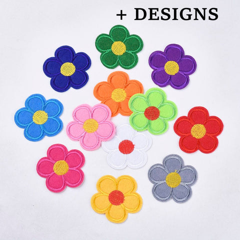 Computerized Embroidery Fabric Patches – Iron-On or Sew-On Appliqués Computerized Embroidery Fabric Patches – Iron-On or Sew-On Appliqués