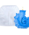 Conch Shell Silicone Candle & Resin Mould – 99 × 95mm Conch Shell Silicone Candle & Resin Mould | BalzarCrafts