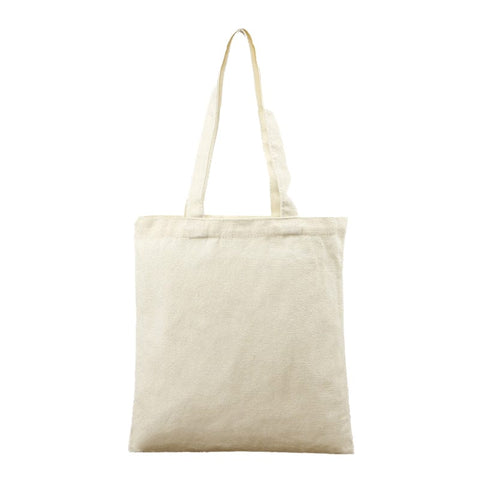 36x31cm Cotton Cloth Blank Canvas Bag, Tote Bag for DIY Craft, White Cotton Cloth Blank Canvas Bag, Tote Bag for DIY Craft, White