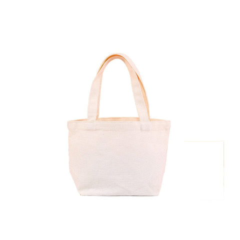 20x30cm Cotton Cloth Blank Canvas Bag, Tote Bag for DIY Craft, White Cotton Cloth Blank Canvas Bag, Tote Bag for DIY Craft, White