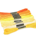 YELLOW THEME Cotton Crochet Threads, Embroidery Threads Cotton Crochet Threads, Embroidery Threads