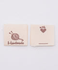 Knitting / Crochet Cotton Sewing Labels, for Sewing, Knitting, Crochet, Handmade Cotton Sewing Labels, for Sewing, Knitting, Crochet, Handmade