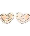 Cottonwood Embroidery Floss Organizer, Cross Stitch Thread Holder Storage Tool, Heart, 13.5cm wide Cottonwood Embroidery Floss Organizer, Cross Stitch Thread Holder Storage Tool, Heart, 13.5cm wide