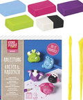 FUNNY Craft Set Knead & Erase – DIY Eraser Making Kit for Kids Craft Set Knead & Erase – DIY Eraser Making Kit for Kids