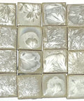 Style #3 Crystalline Glazed Ceramic Mosaic Tiles – 20mm Squares, 125g Crystalline Glazed Ceramic Mosaic Tiles 20mm – 125g