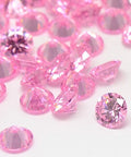 PINK (ZR9078-4-PK) Cubic Zirconia Cabochons, Grade A, Diamond, 4mm Cubic Zirconia Cabochons, Grade A, Diamond, 4mm