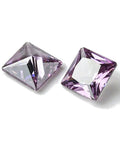 ORCHID Cubic Zirconia Cabochons, Point Back, Square, Olive Drab 6x6x3mm Cubic Zirconia Cabochons, Point Back, Square, Olive Drab 6x6x3mm