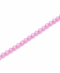 PEARL PINK Cubic Zirconia Round Faceted Beads Strand – 2mm Cubic Zirconia Round Faceted Beads Strand – 2mm