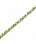 OLIVE Cubic Zirconia Round Faceted Beads Strand – 2mm Cubic Zirconia Round Faceted Beads Strand – 2mm