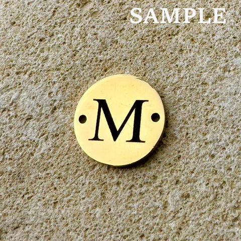 Custom Laser  Engraving - 304 Stainless Steel Links Stamping Blank Tag Flat Round, 20mm Custom Laser  Engraving - 304 Stainless Steel Links Stamping Blank Tag Flat Round, 20mm