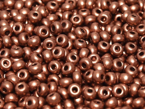 Czech Seed Beads 11/0 Vintage Copper (25g), (CSB11-01770) Czech Seed Beads 11/0 Vintage Copper (25g), (CSB11-01770)