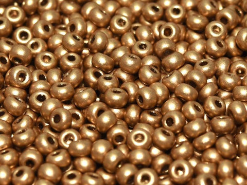 Czech seed beads 6/0 Aztec Gold 01710 Czech seed beads 6/0 Aztec Gold 01710