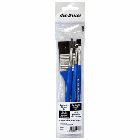 da Vinci FORTE BASIC Paint Brush Set – 4 brushes da Vinci FORTE BASIC Paint Brush Set – 4 brushes