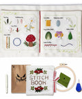 DIY Embroidery Stitch Book Kit for Beginners – Mixed Colour DIY Embroidery Stitch Book Kit for Beginners