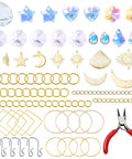 DIY Glass Suncatchers Pendant Decoration Making Kit, Mixed Color DIY Glass Suncatchers Pendant Decoration Making Kit, Mixed Color