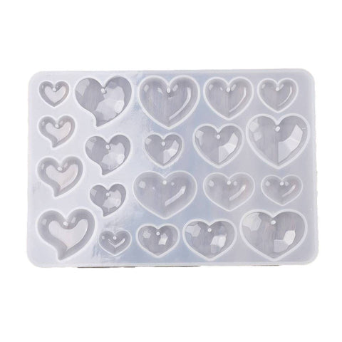 DIY Hexagon Pendant Silicone Molds for UV Resin and Epoxy Resin Craft Making DIY Hexagon Pendant Silicone Casting Molds for UV Resin and Epoxy Resin | Cyprus