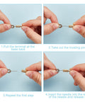 DIY Leathercraft Locking Pins, Brass Hand Sewing Position Located Tool, set DIY Leathercraft Locking Pins, Brass Hand Sewing Position Located Tool, set