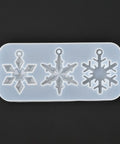 DIY Pendant Silicone Molds, Resin Casting Molds, Clay Craft Mold Tools, Snowflake DIY Pendant Silicone Molds, Resin Casting Molds, Clay Craft Mold Tools, Snowflake