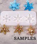 DIY Pendant Silicone Molds, Resin Casting Molds, Clay Craft Mold Tools, Snowflake DIY Pendant Silicone Molds, Resin Casting Molds, Clay Craft Mold Tools, Snowflake
