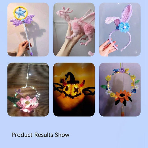 DIY Plush Sticks – Pipe Cleaners – Mixed Color – 300mm – 100pcs DIY Plush Sticks – Pipe Cleaners – Mixed Color – 300mm – 100pcs
