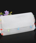 DIY Rectangle-shaped Plastic Mesh Canvas Sheet DIY Rectangle-shaped Plastic Mesh Canvas Sheet