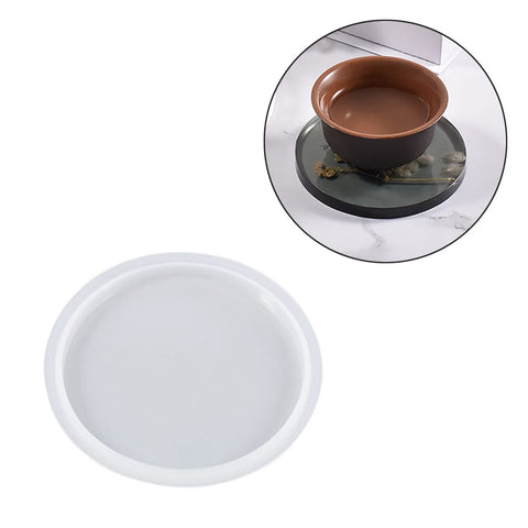 DIY Round Coaster Silicone Mold for UV Resin & Epoxy Resin – 102mm Round Coaster Silicone Mold for Resin Casting | BalzarCrafts