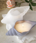 DIY Shell Shape Candle Holder Silicone Mold for Resin Casting – 61x125x35mm Shell Candle Holder Silicone Mold for Resin | BalzarCrafts