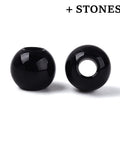 Dyed & Heated Natural Stone Beads – Round, 8–8.5mm, Large Hole Dyed & Heated Natural Stone Beads – Round, 8–8.5mm, Large Hole