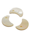 Dyed Natural Moon Shell Pendant, Seashell Color Dyed Natural Moon Shell Pendant, Seashell Color 12mm