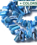 Dyed Natural Trochus Shell Beads Strands, Nuggets Dyed Natural Trochus Shell Beads Strands, Nuggets