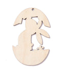 Easter Theme Wood Big Pendants, Egg , 90x57x2mm Easter Theme Wood Big Pendants, Egg , 90x57x2mm
