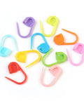 Eco-Friendly ABS Plastic Knitting & Crochet Stitch Markers, Mixed Color Eco-Friendly ABS Plastic Knitting & Crochet Stitch Markers, Mixed Color