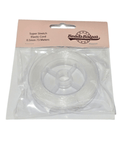 Elastic Stretch Cord Clear 0.5mm 73 meter spool - best value for money Clear Elastic Stretch Cord 0.5mm – Strong & Durable for Jewelry Making 70 Meters