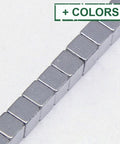 Electroplate Non-magnetic Synthetic Hematite Beads Strands, Cube, 3mm Electroplate Non-magnetic Synthetic Hematite Beads Strands, Cube, 3mm